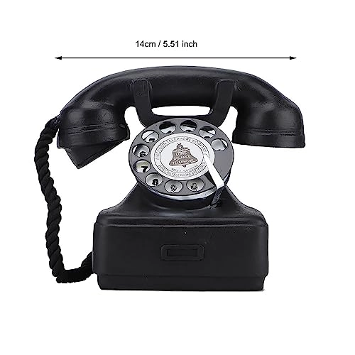 Vintage Retro Antique Phone Desk Ornament - Resin
