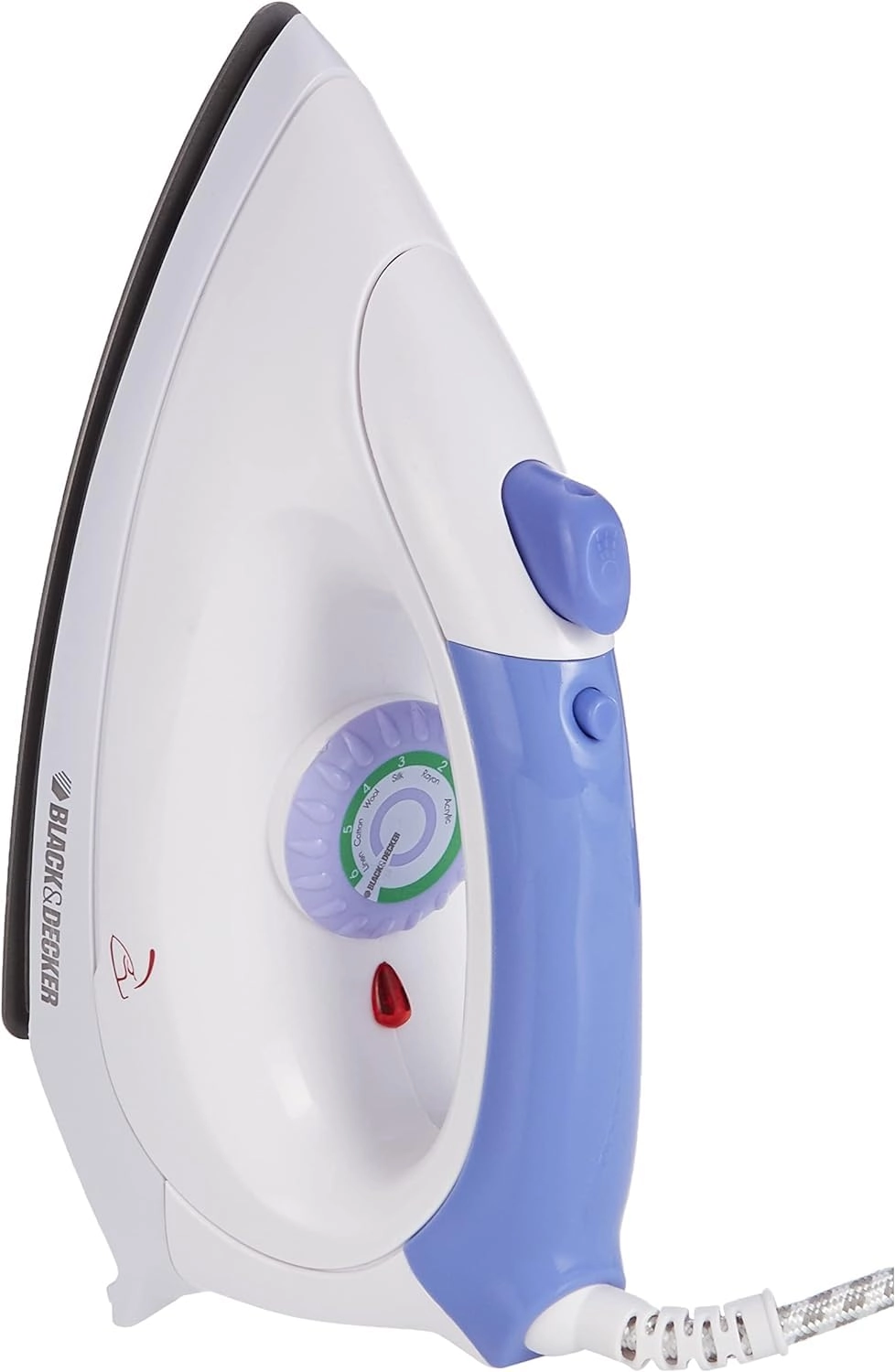 Black & Decker Dry Iron - Spray Function White