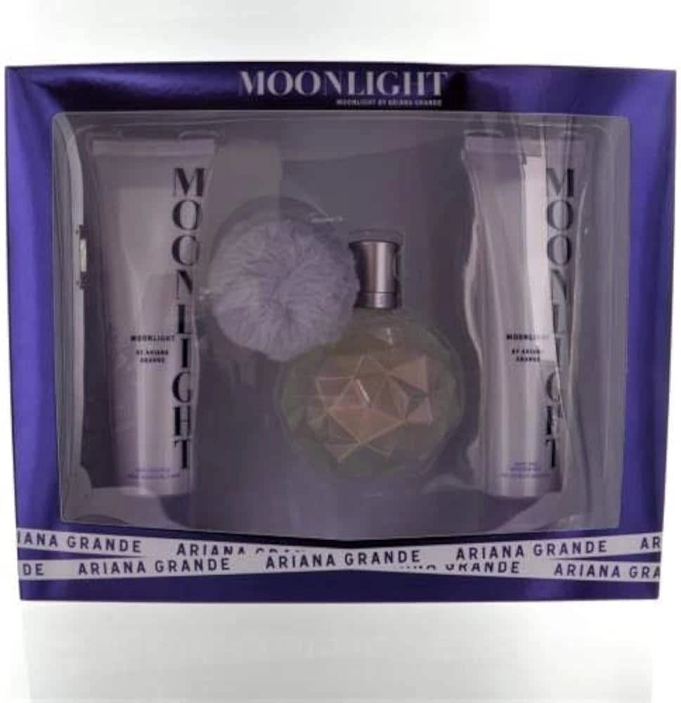 Ariana Grande Moonlight + Body Mist + Body Souffle - Eau de Parfum 3 Pieces