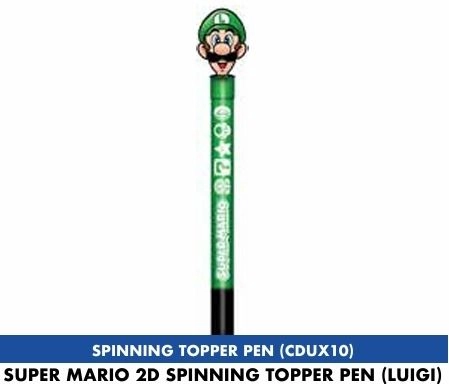 Generic Spinning Topper Pen - Luigi