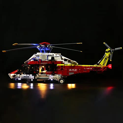Led Light Kit for Lego Technic Airbus H175 Rescue Helicopter (42145)