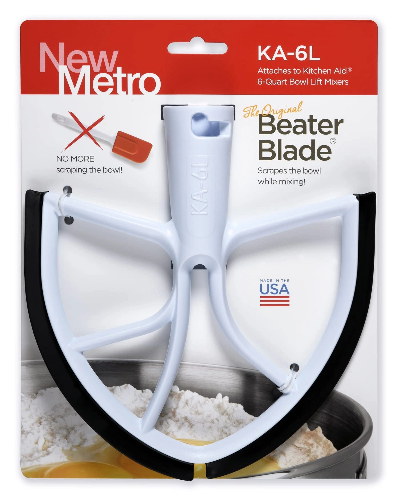 New Metro Design KA6LBK Beater Blade - 6 or 7 Quart