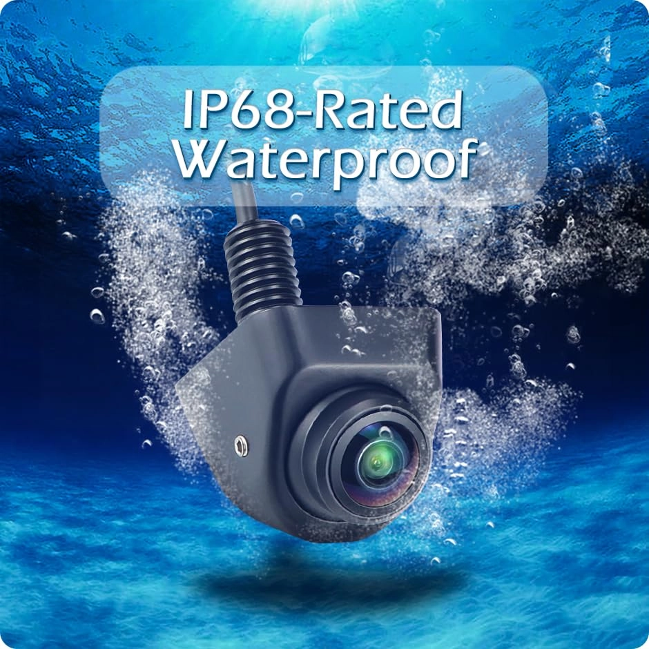 Dynamic Railway Line Reversing Camera - Night Vision HD 720P