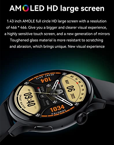 Smart Watch zinc alloy tempered glass