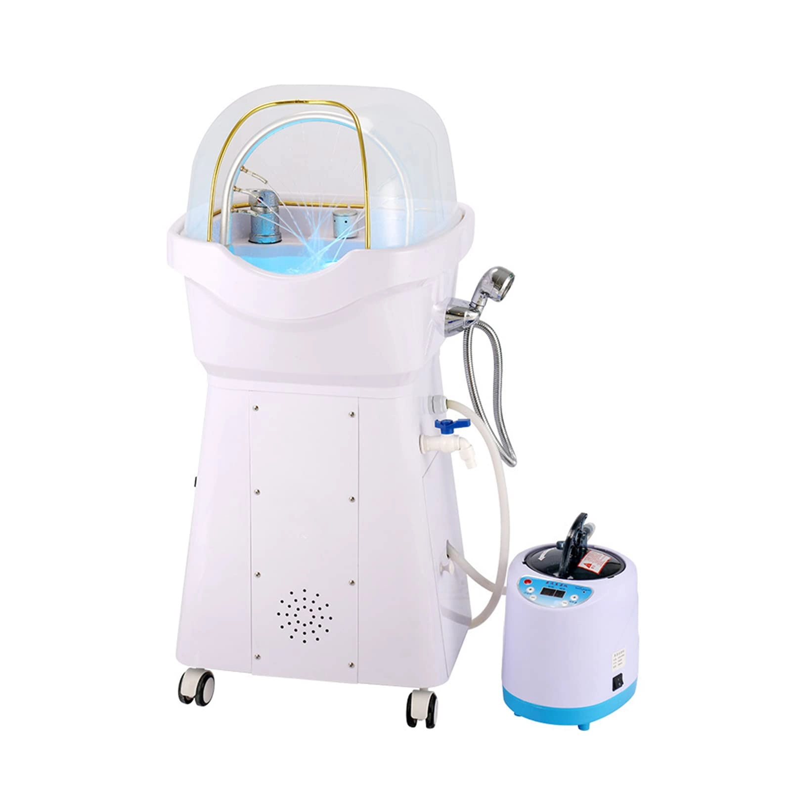 FTLOHQF Spa Fumigation Shampoo Machine - Head Massager with Fumigator