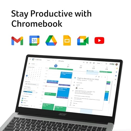 Chromebook 315 - 15.6'' Celeron N4500 4GB LPDDR4x 128GB
