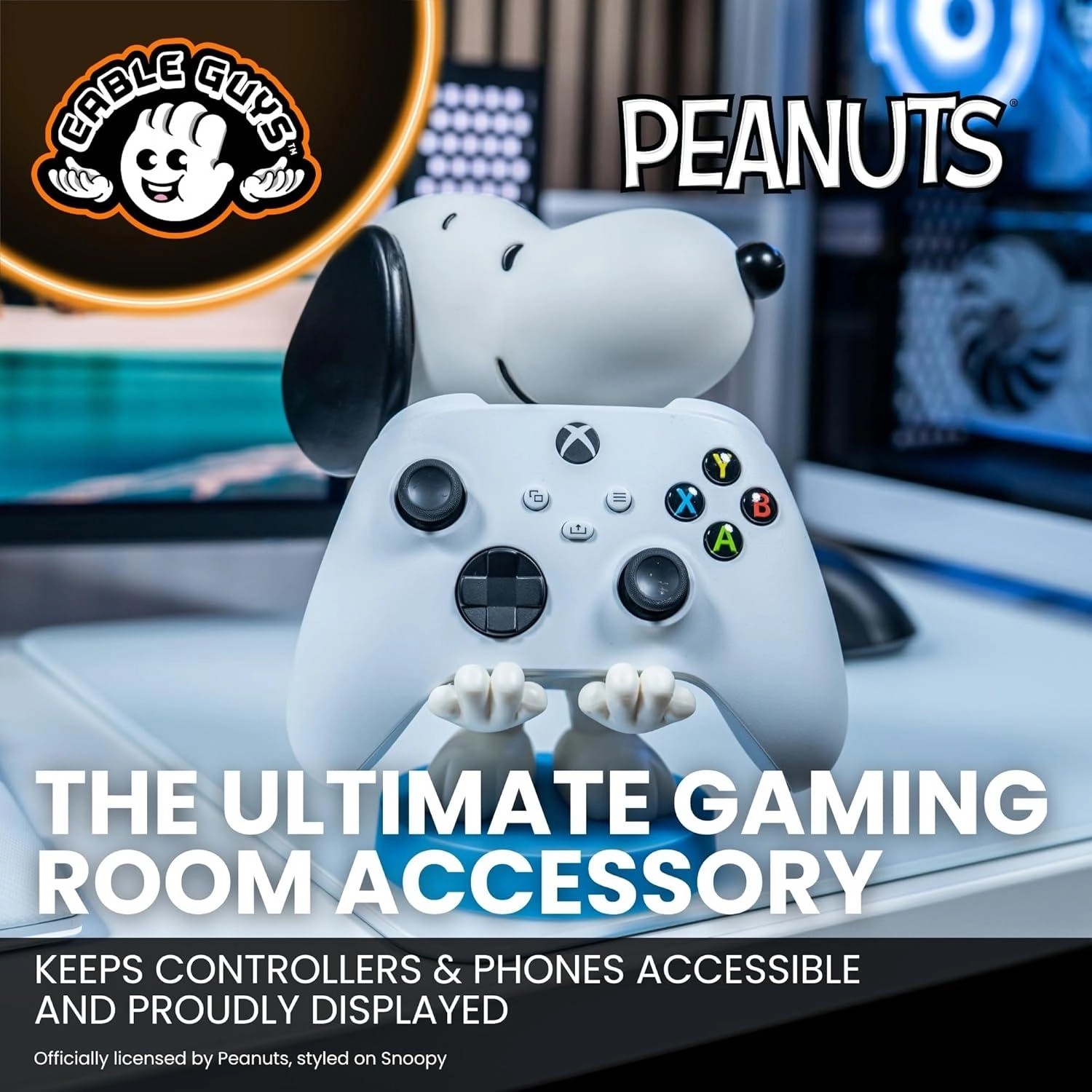 Peanuts: Snoopy Controller And Phone Stand - Multi Xbox PlayStation