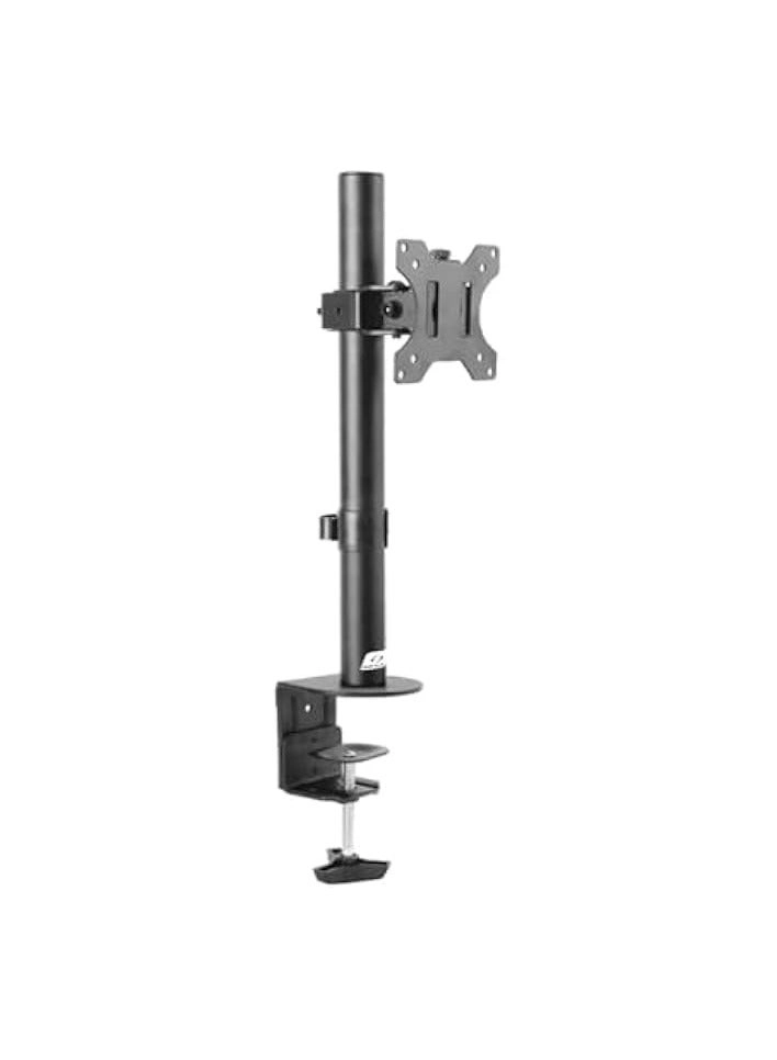 Single LCD Computer Monitor Free-Standing Desk Stand Riser - 1 13 inch to 32 inch