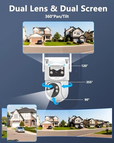 Wireless Security Camera System 2.5K