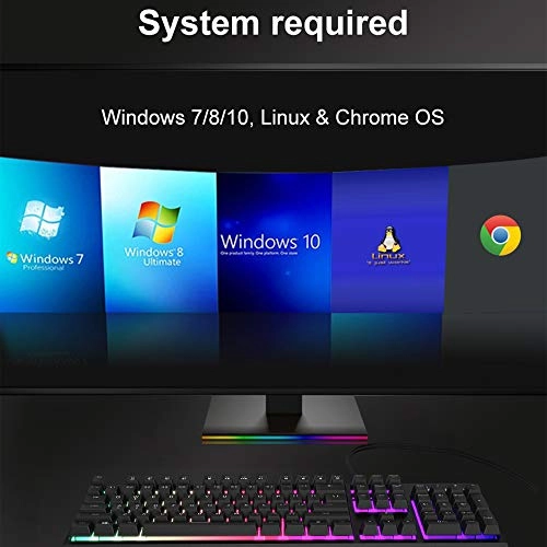 Backlit Gaming Keyboard - Wired