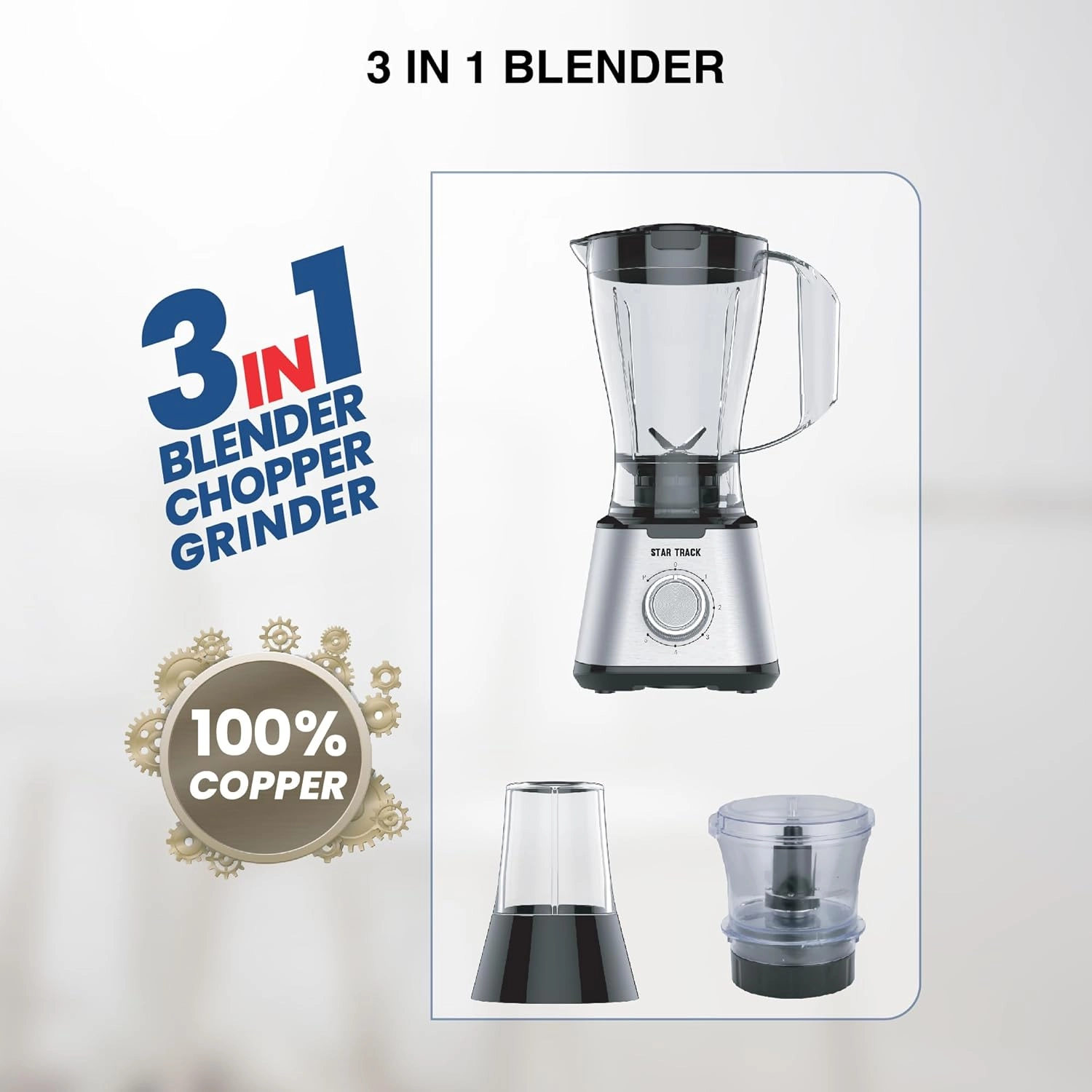 3in1 Blender - 600W