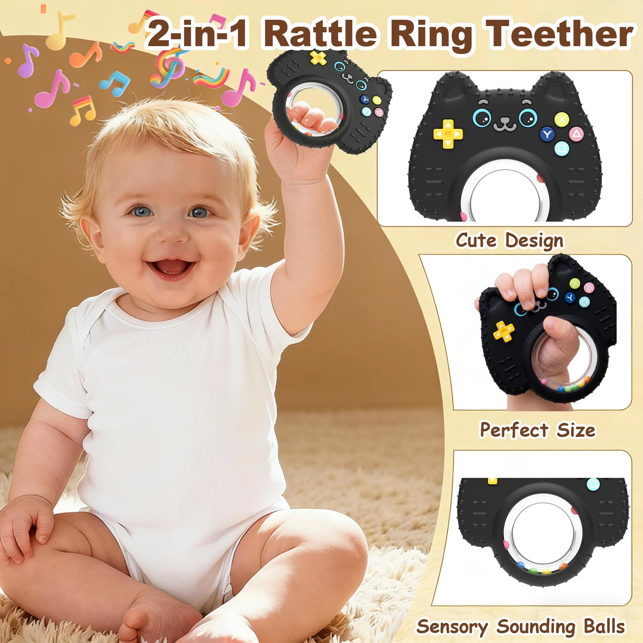 Rattle Ring Teether