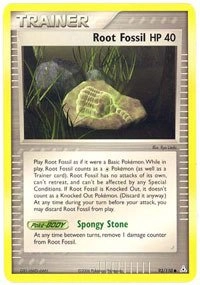 Pokmon Pokemon Root Fossil 93 - EX Holon Phantoms