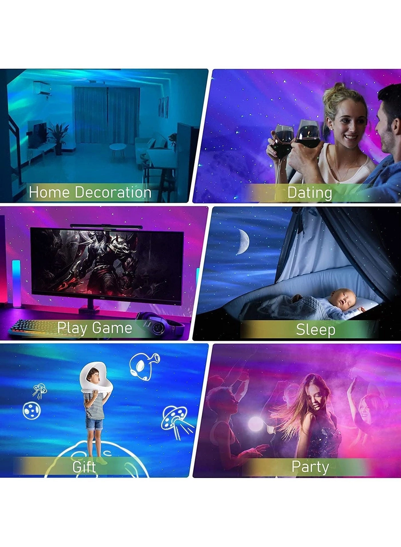 Galaxy Star Projector