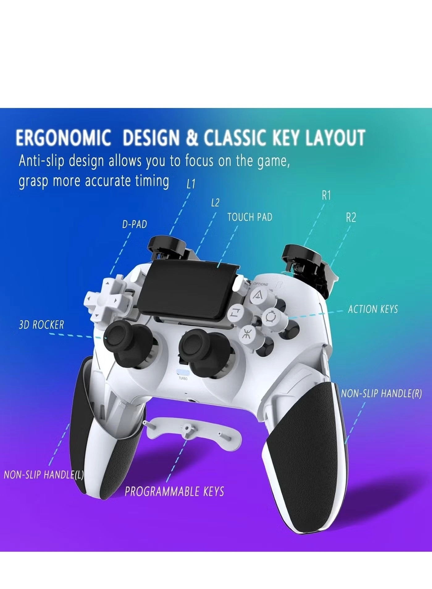 Wireless Controller - Blue