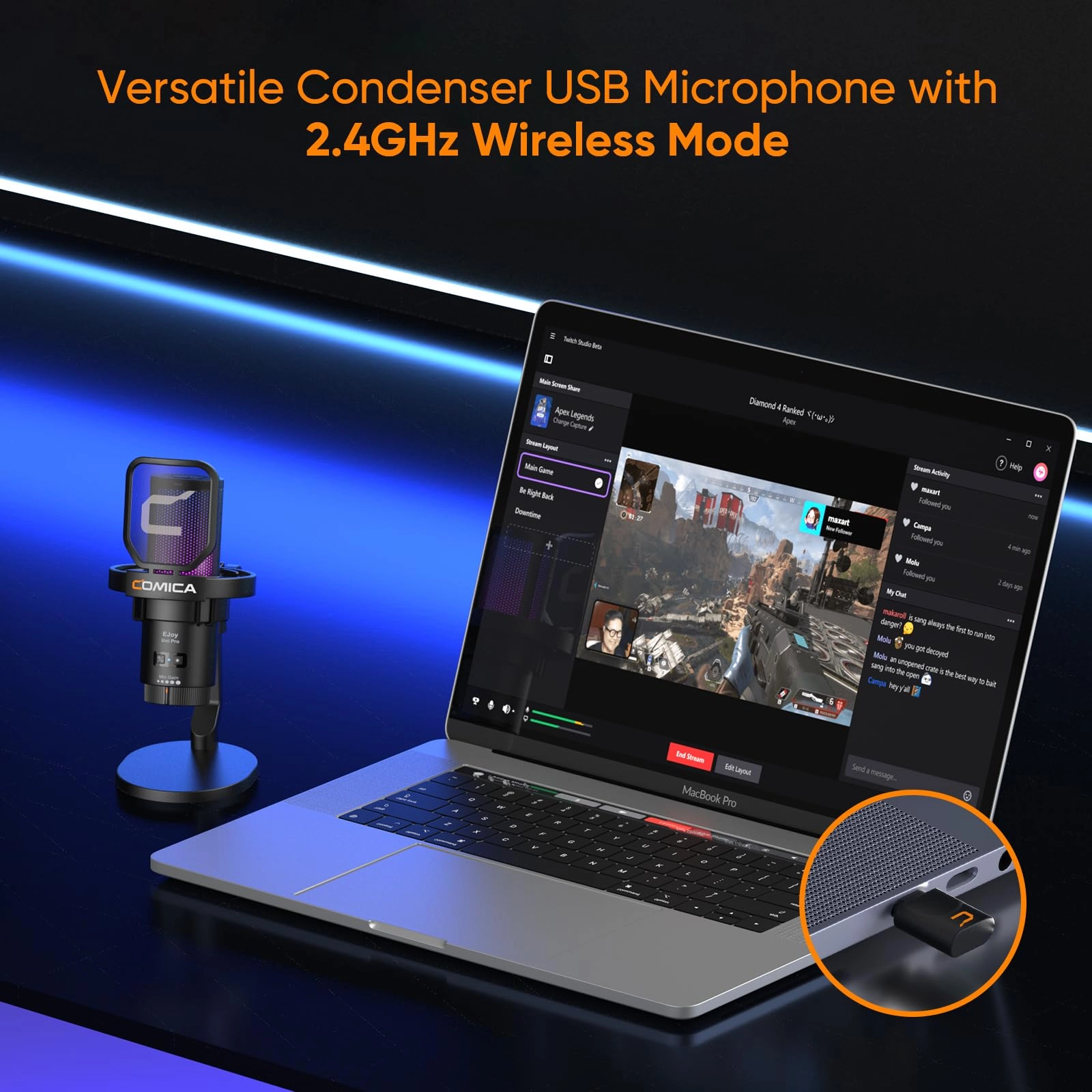 uni Pro USB+Wireless Microphone