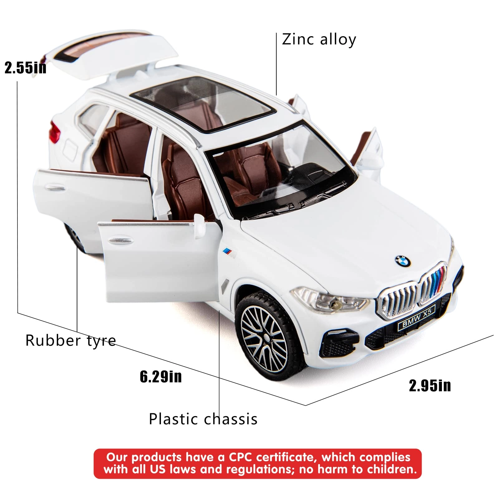 X5 SUV - 1:32 1pcs