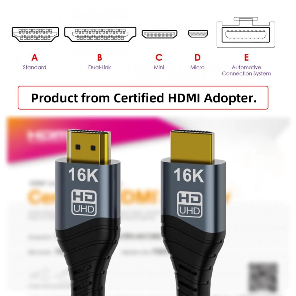 8K HDMI Cable 0.5m with Ethernet