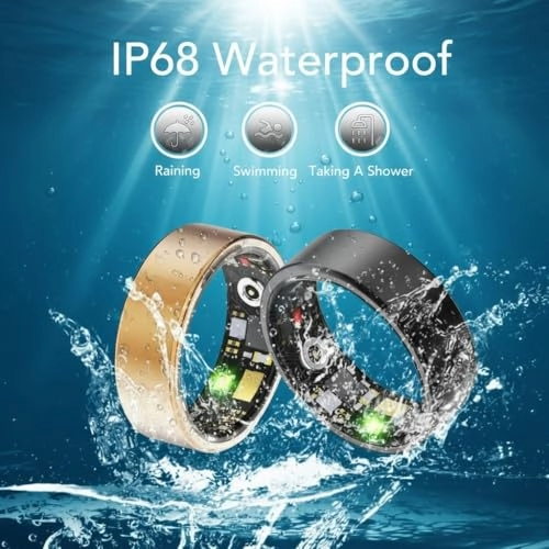 Ultra-Thin Smart Ring - Rose Gold 8