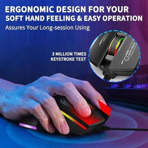 7-Button Corded Mouse - USB