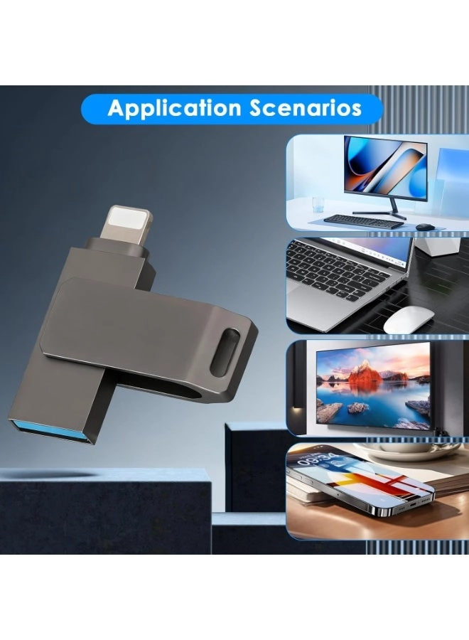 USB Flash Drive - USB 3.0 USB-C Lightning Micro-USB USB-A 64GB