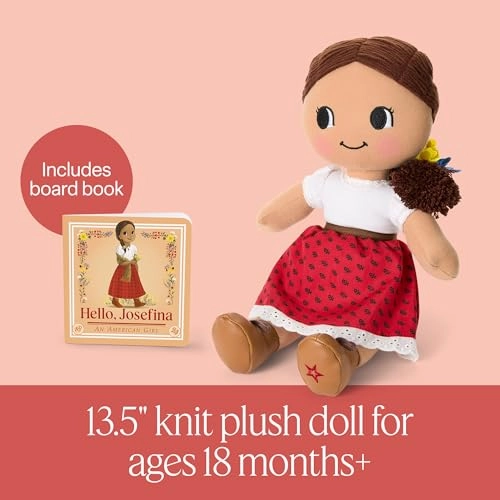 Josefina Doll - 13.5" + Hello, Josefina Board Book Ages 18M+