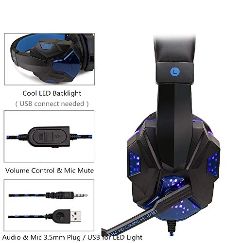 Bass Gamer Wired Headset