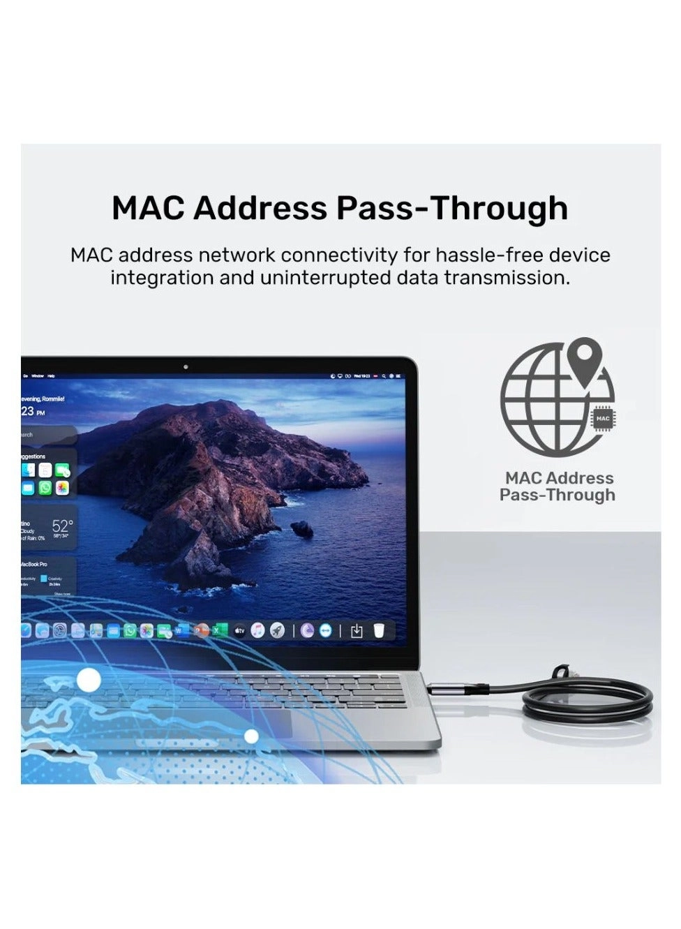 USB-C to Ethernet Adapter - 3 Meter