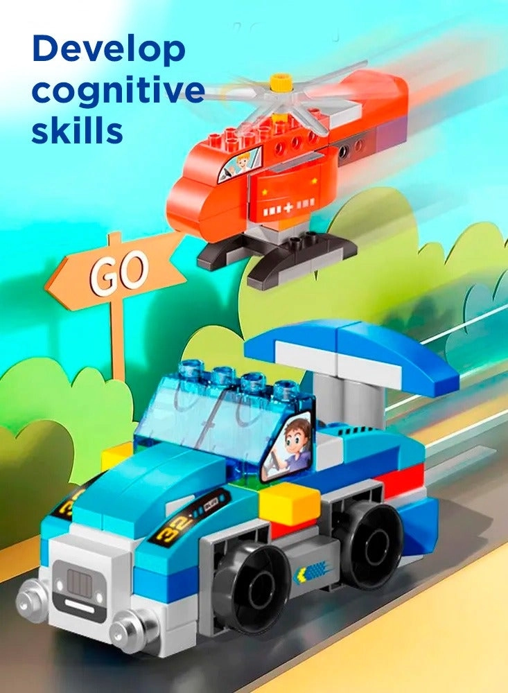 Building Blocks Set - 6-in-1 Robot 172 pcs