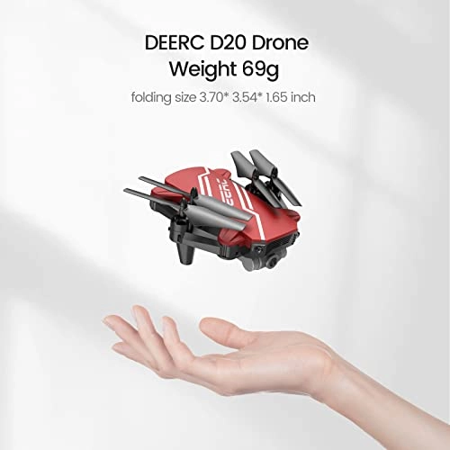 D20 Mini 720P HD FPV Camera 20min Flight Altitude Hold