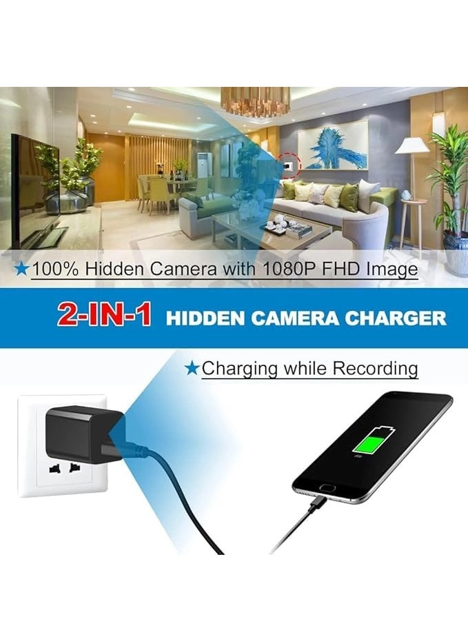 1080P HD Hidden USB Charger Camera - 32GB 1920 X 1080 30fps