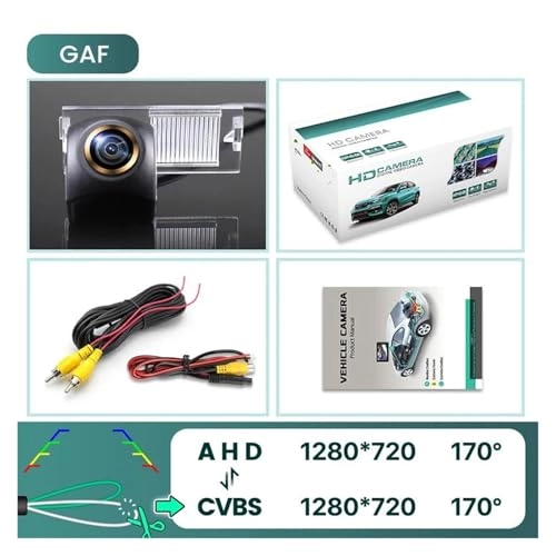 GAF-LS8008 - Top Starlight Night Vision Wire AHD 1080P or 720P