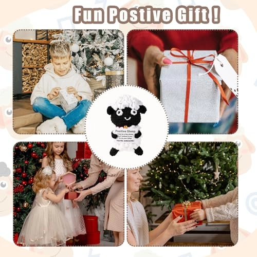 Positive Sheep - 12 cm wool thread