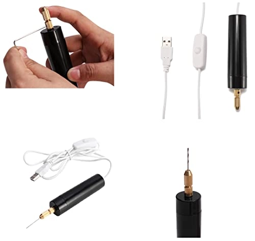 Micro Electric Hand Drill Set