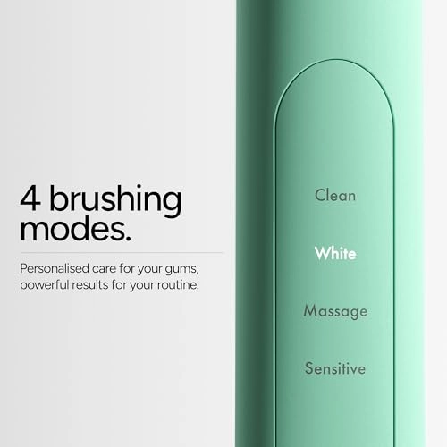 Sonic - 4 Brushing Modes Rechargeable Mint Green Starter Kit