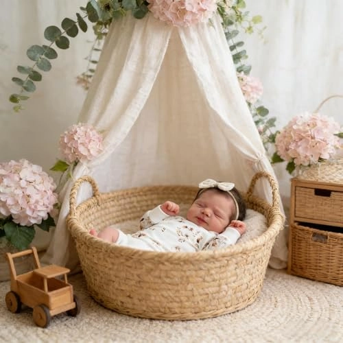 Reborn Baby Doll - 18 Inch Silicone Girl Sleeping Ages 3+