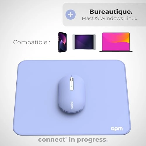 Silent Wireless Mouse - Bluetooth Radio Frequency