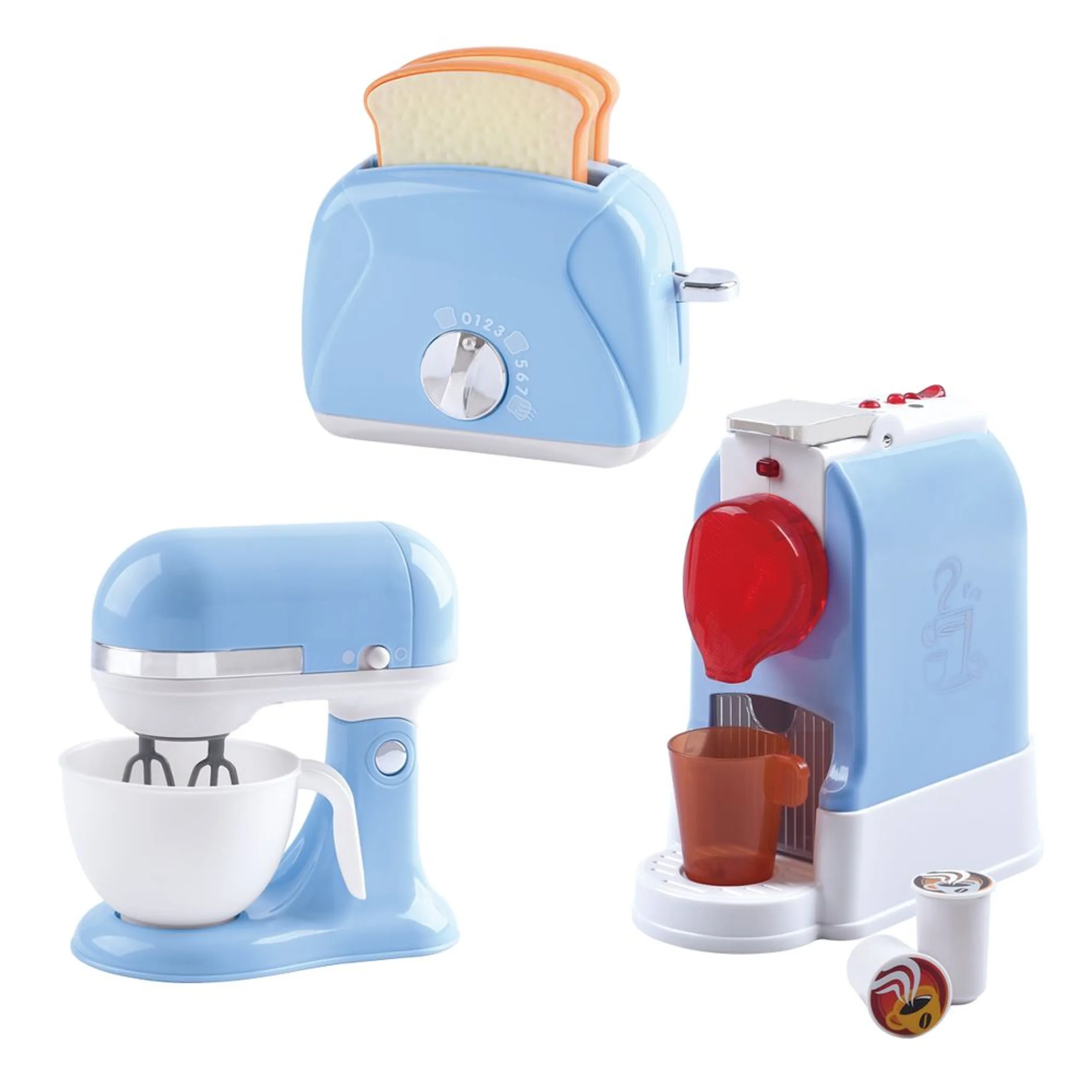 Play&Go Coffee Maker + Stand Mixer + Toaster - 3 pcs