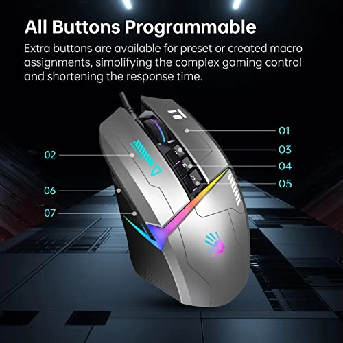 W60Max Gaming Mouse - USB