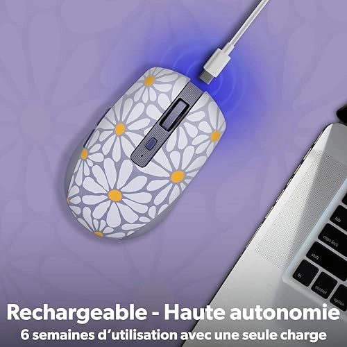 Stylish Design Mouse - Bluetooth USB