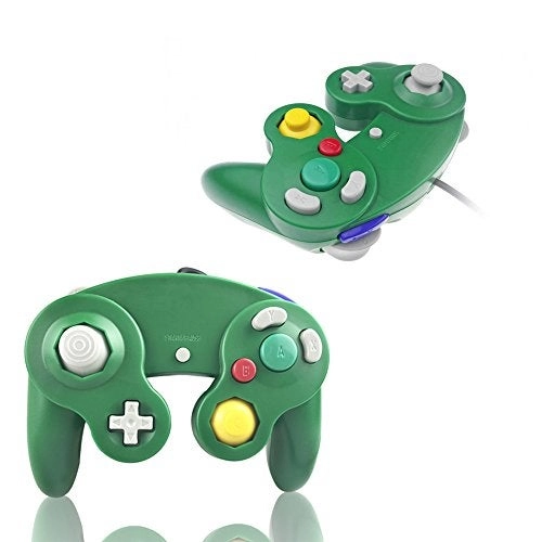Gamecube Controller - Orange and Green Pack