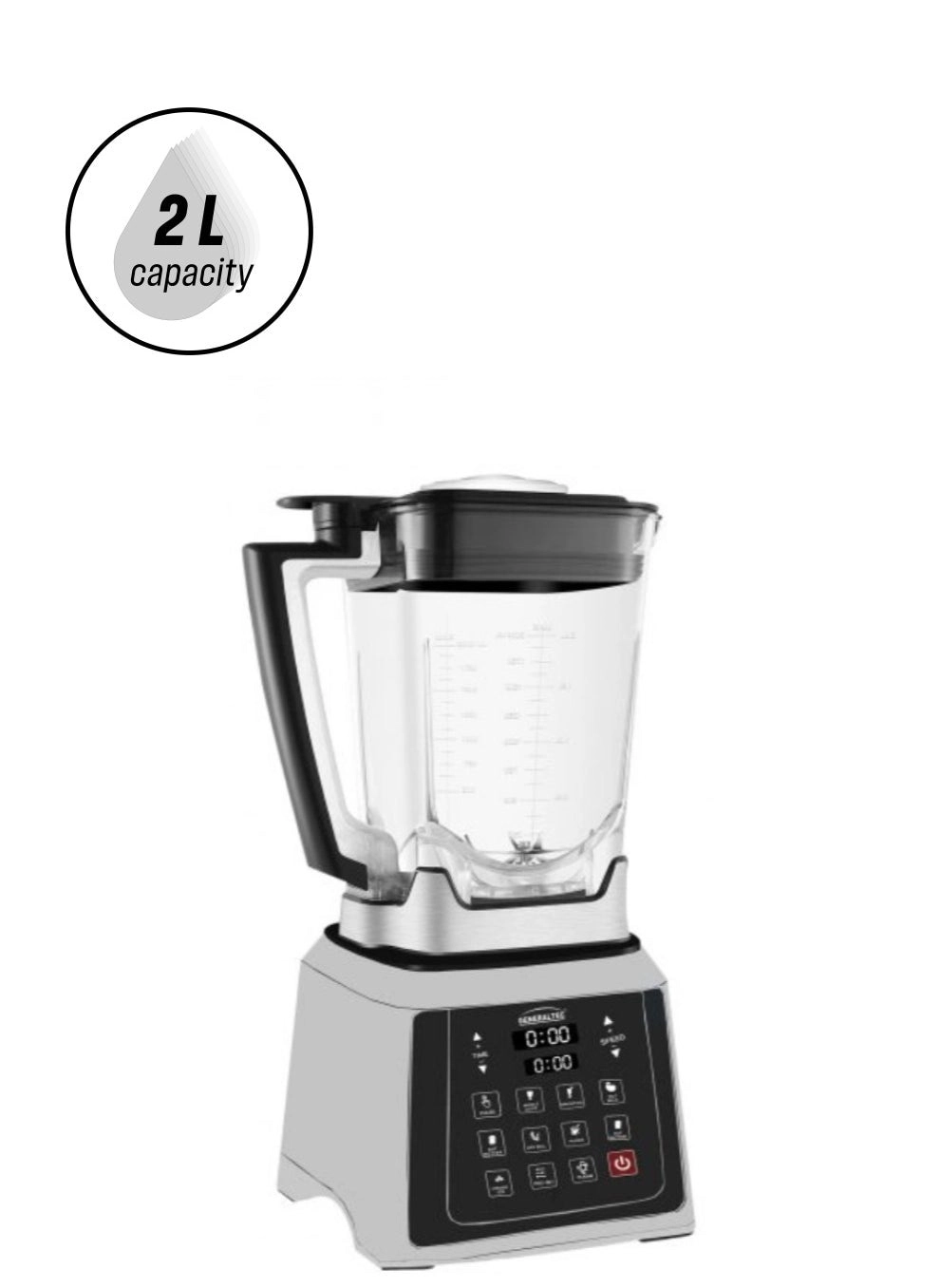 GENERALTEC Heavy Duty Blender - 2000W