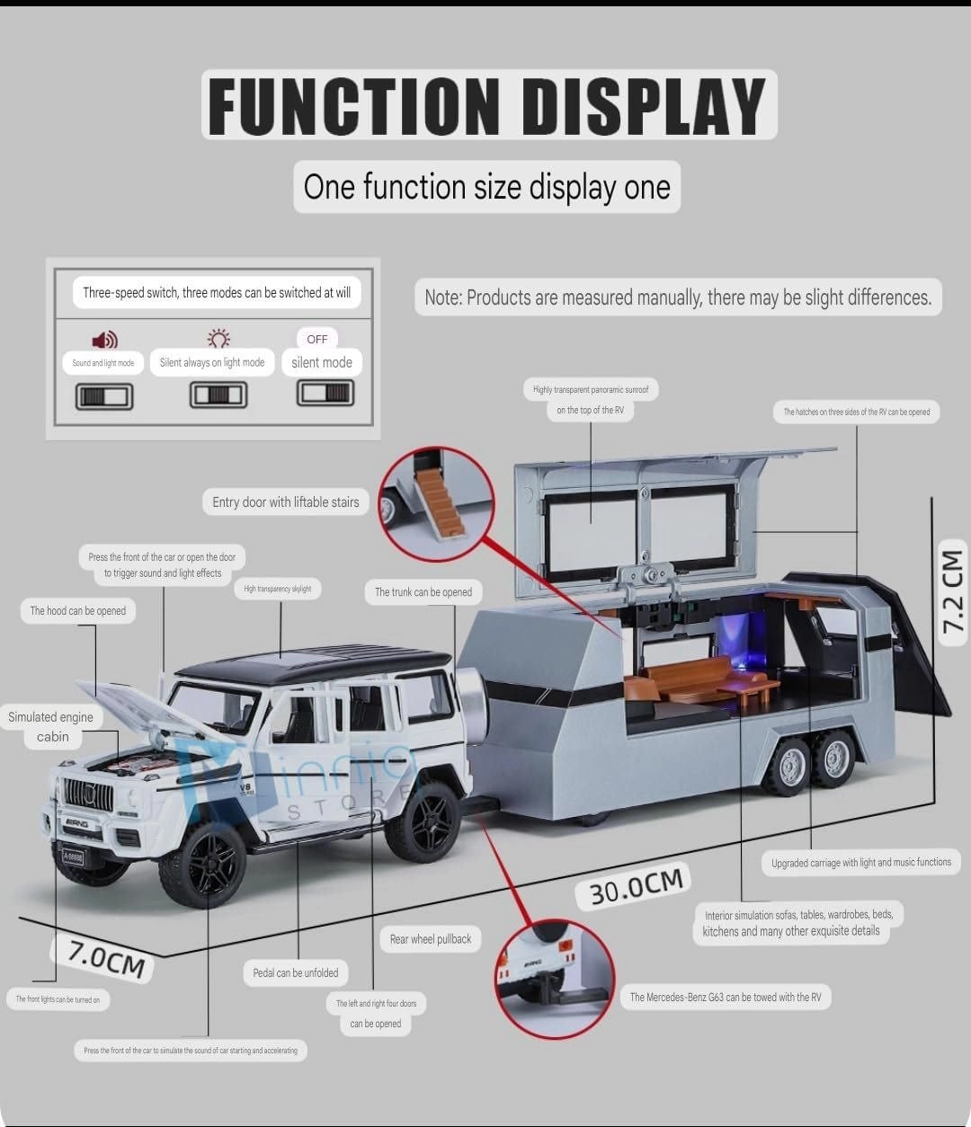 G63 + Trailer - 1:24