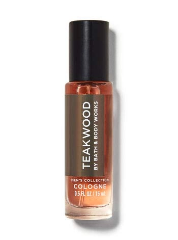 Bath & Body Works Teakwood Mini Cologne - 15 mL 0.5 Fl Oz