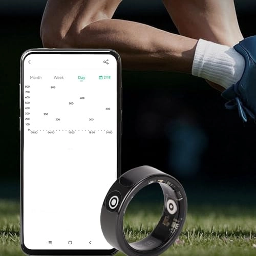 Smart Ring - 8 ID: 18.1mm/0.711in, Circumference: 56.9mm/2.24in