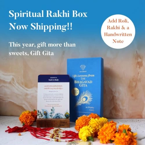 Bhagavad Gita Card Deck - 52 Cards Multicolor