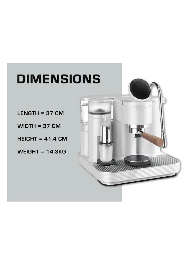 11000204 - Built-in Grinder Dual Boiler 58mm Portafilter