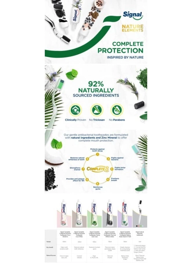 Toothbrush - Baking Soda White