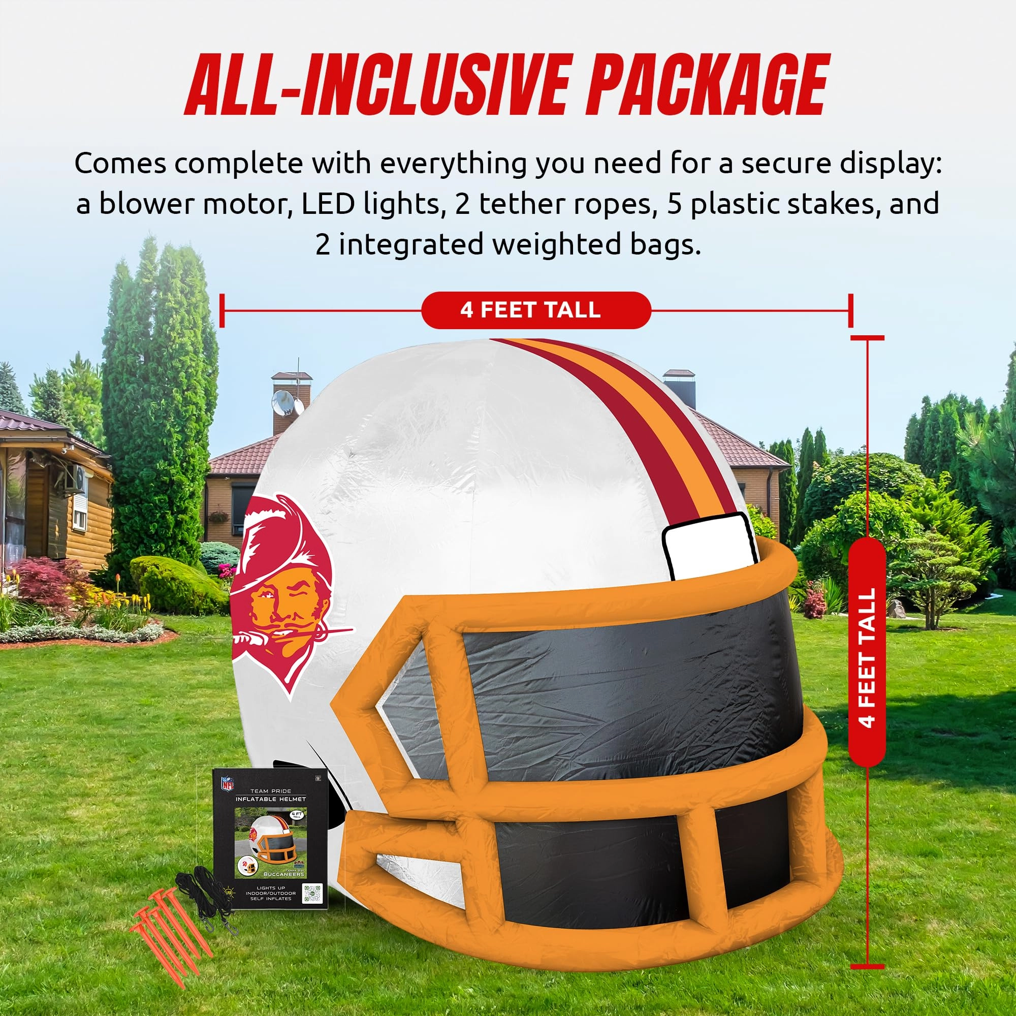 Inflatable Retro Helmet - Party