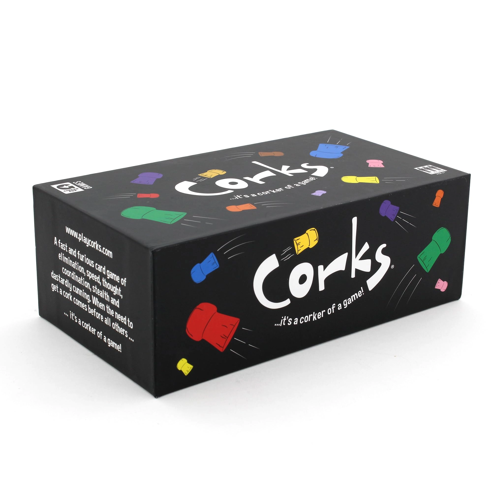 Ginger Fox Corks - 15 wooden corks 56 corks game cards English 6+